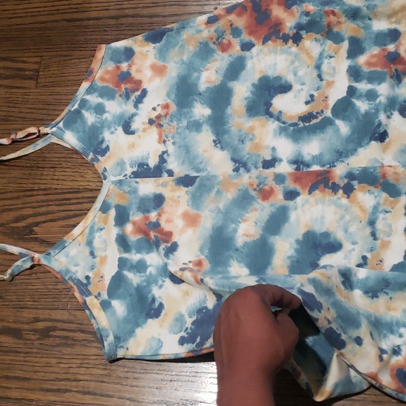 Printed Maxi Dress with Pockets - Picture 5 of 7